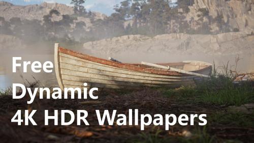 Rockfalls Lake  Video Wallpapers Collection