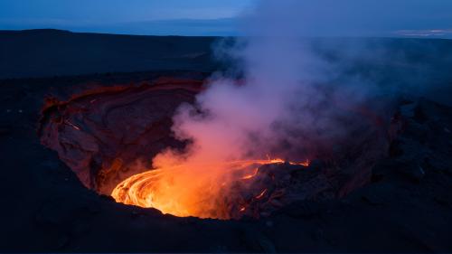 Simmering Volcano