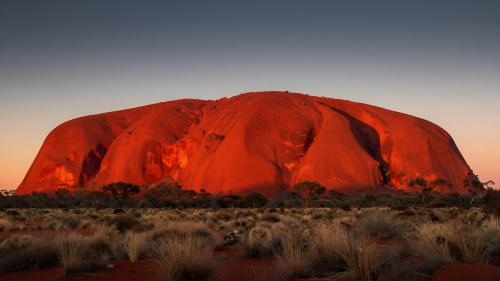 Uluru  at Sunset