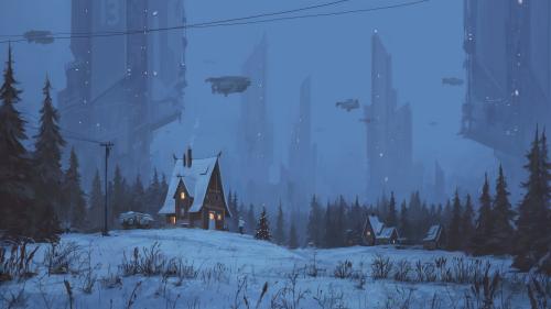 Christmas 2350 by Stefan Koidl