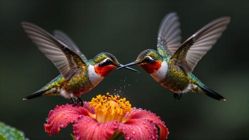 Hummingbird Sword Fight