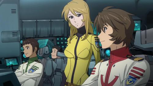 Space Battleship Yamato 2199 - Shima, Mori, and Kodai
