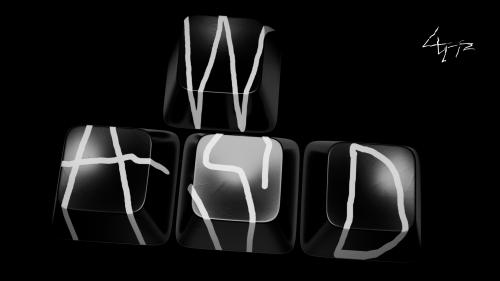 W, A, S, D. For the gamers