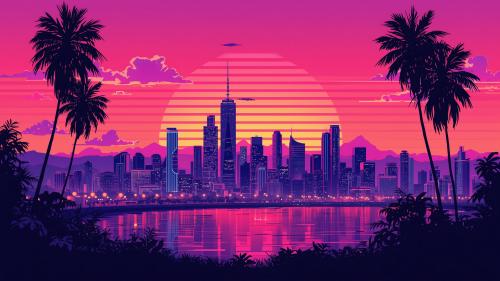Neon Sunset