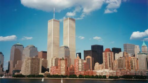 Twin Towers from a cruise ship, 2000 by /u/AeroZep