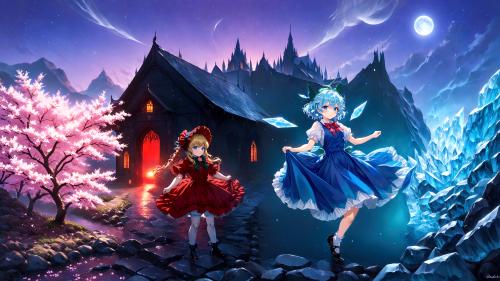 Shinku and Cirno.