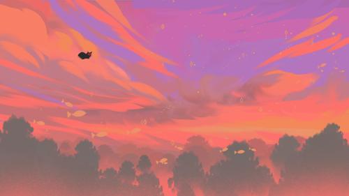 Kitty clouds
