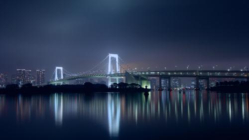 Rainbow Bridge, Tokyo, Japan