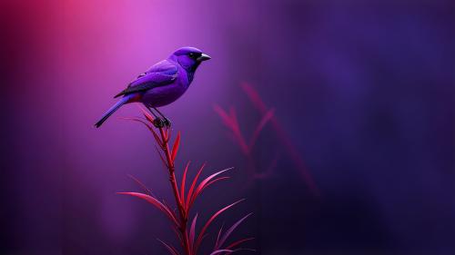 Purple canary