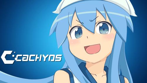 CachyOS Anime Girl Wallpaper