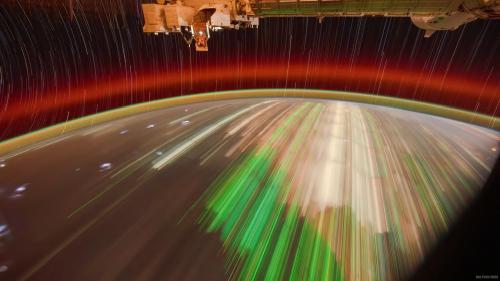 Don Pettit - ISS long exposure 2