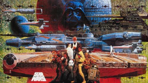 Star Wars  Japanese Poster by Noriyoshi Ohrai, 1978