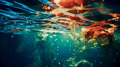 Underwater Abstract Wallpaper – High-Res Still Background for iPhone, Android, iPad, Tablet &amp; Desktop