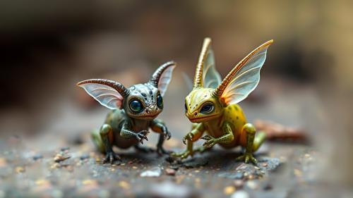Cute little monsters...