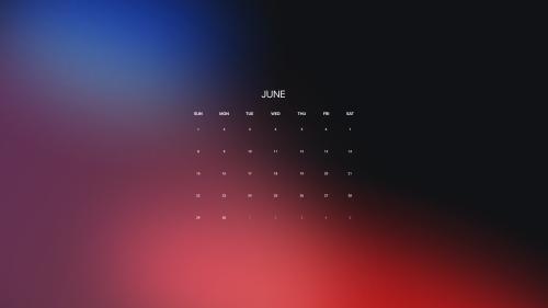 June Calender