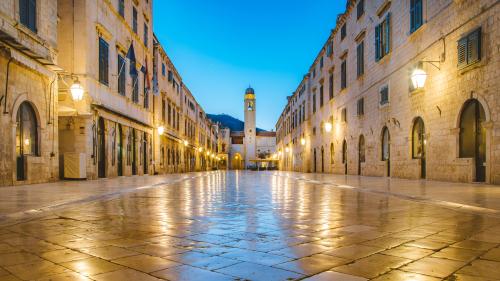 Old City of Dubrovnik in Dalmatia, Croatia  UHD Wallpaper