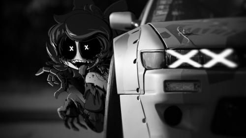 Murder Drones Cyn with Nissan S13