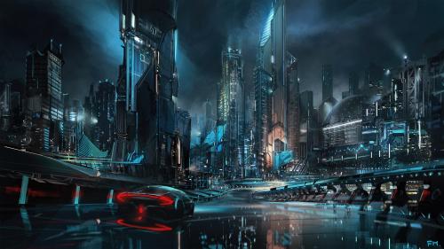 Midnight Drive by Frank Hong