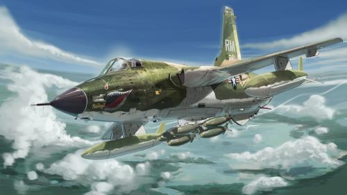 F-105 by @_kudryavka_erla