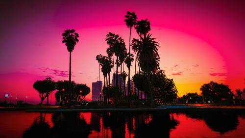 Sunset at Mirror Park by maurodaoravida