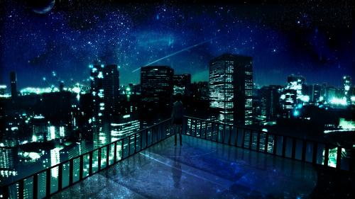 A starry sky