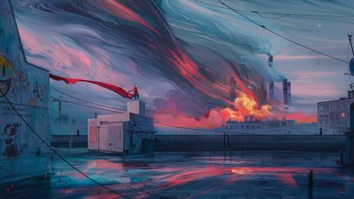 Ghosts of Utopia by Alena Aenami