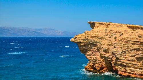 Koufonisi Island Coastal Cliff Photo