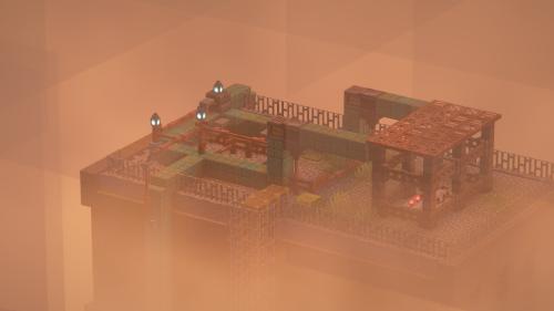 A Minecraft Building roof