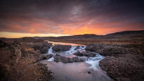 Glanni Waterfall, Iceland