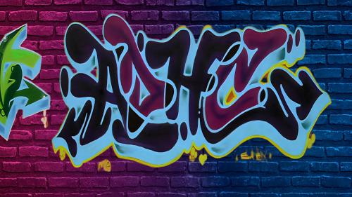 Graffiti/Delft, Holland V2