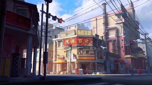 Little Town by Frank Sun
