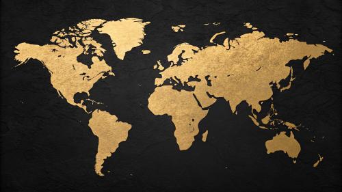 World map wallpaper
