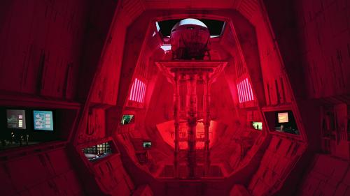 2001: A Space Odyssey - Clavius Base docking bay