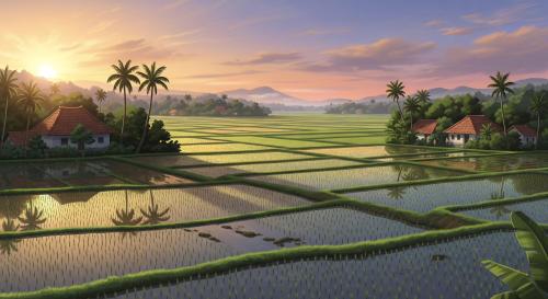 South Indian Paddy Fields