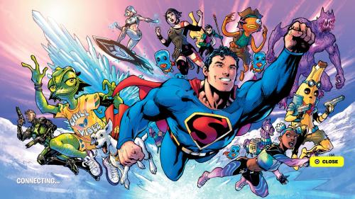 Superman and Supernova Friends