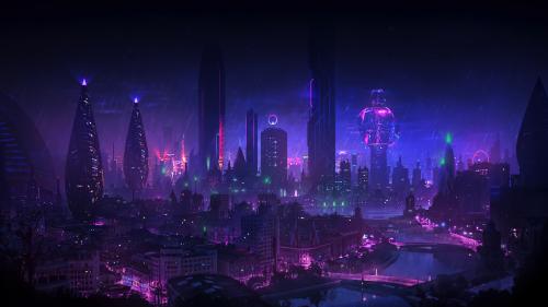 Neon Rain by Dominique van Velsen