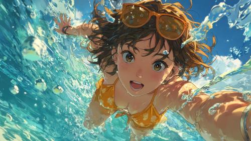 Sunny Water Girl