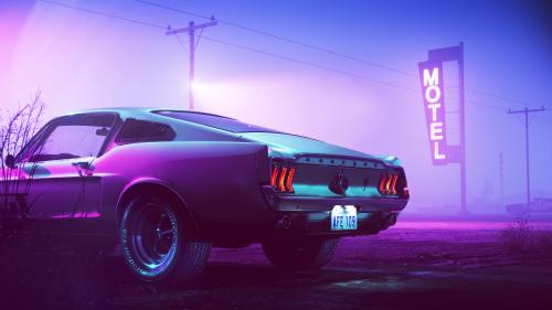 Mustang Scorpion Motel by Colorsponge