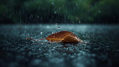 Rain kissed