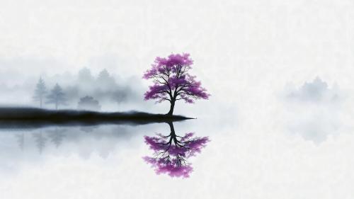 Echoes in purple