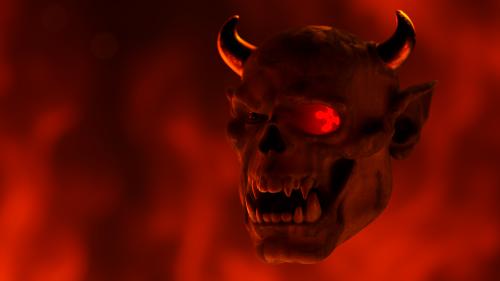 Orc Demon - Made with C4D/Substance Painter/Octane Render, 22k Tris.