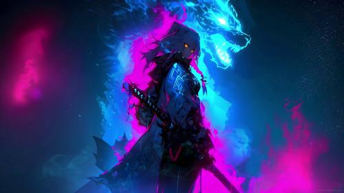 Neon Beast Girl