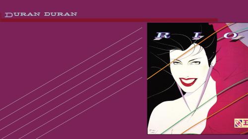 Extended cover of the album Rio by Duran Duran