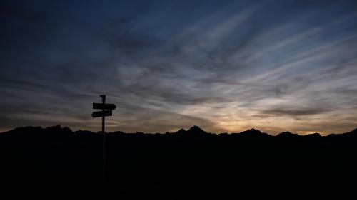Sign post to heaven