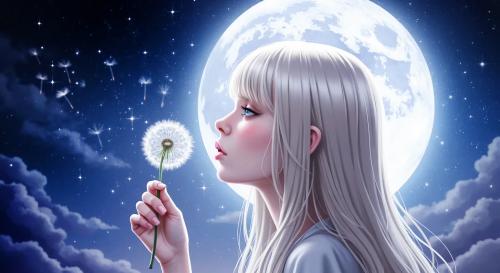 Dandelion in the Wind.