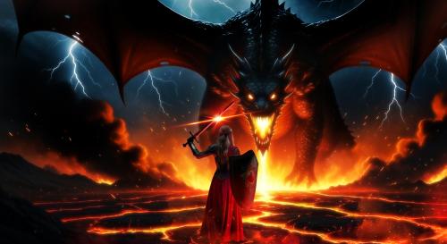 Warrior Queen vs Dragon! - Part 2