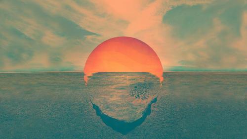 'Tycho - Dive' cover art by Neil Krug