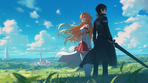 Asuna Kirito Sword Art Online