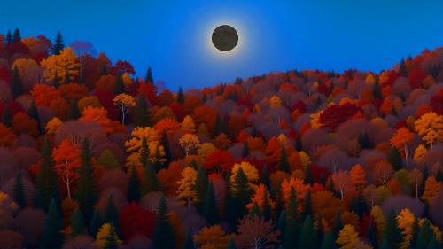Forest Eclipse