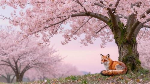 Cherry Blossom Grove